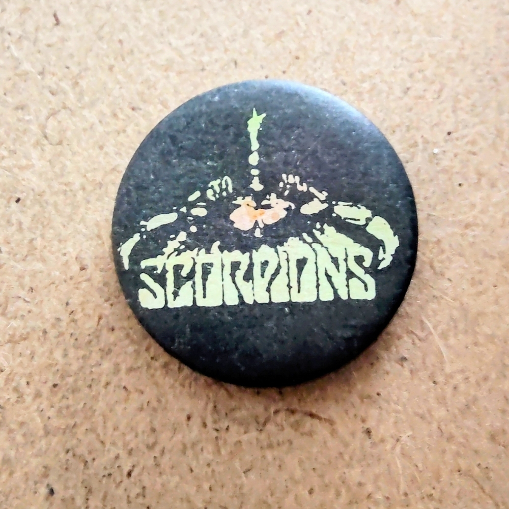 Vintage Scorpions Pin